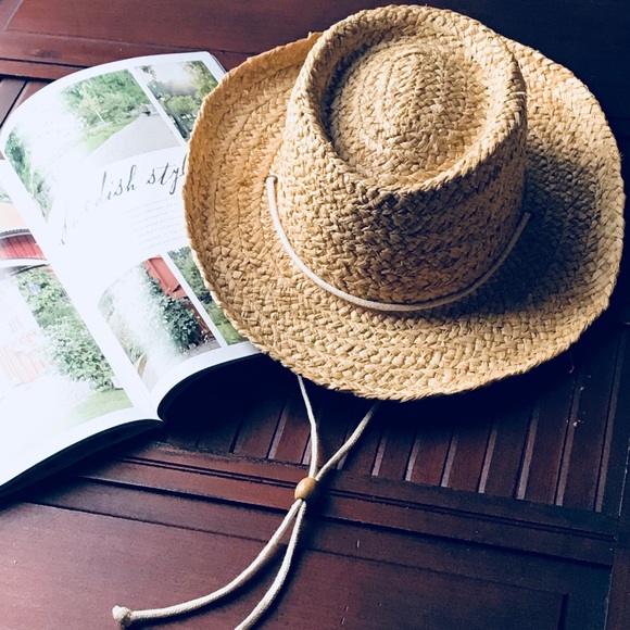 Accessories - Raffia Boho Gypsy Summer On Trend Hat